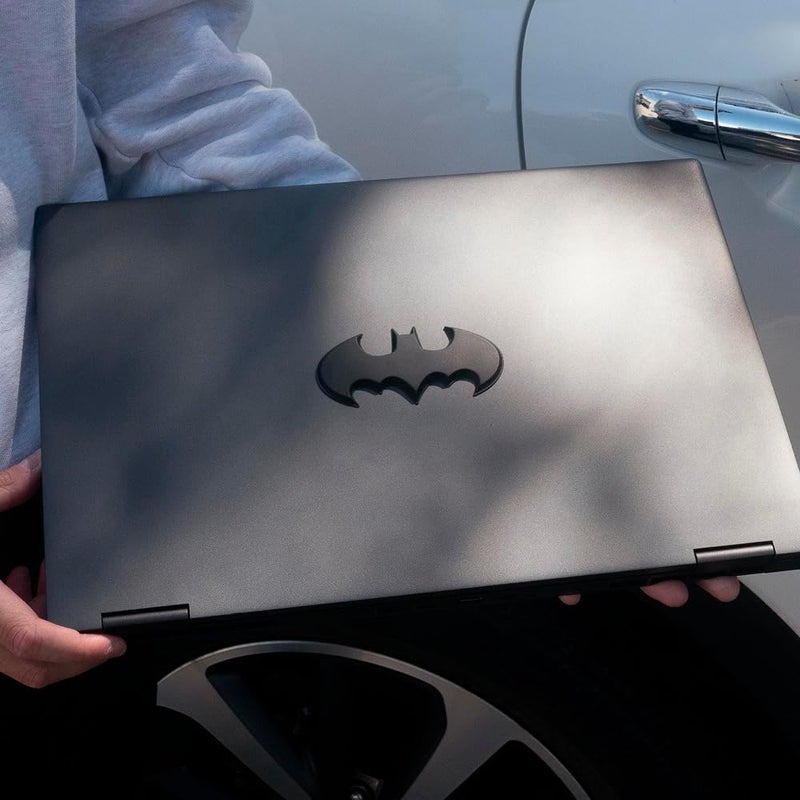 Fan Emblems Batman Car Emblem - 1989 Batwing Batarang Symbol 3D Auto Badge - Color: Matte Black - Size: 3.8 x 1.8 x 0.2 inches - Officially Licensed DC Car Accessories - Image 5